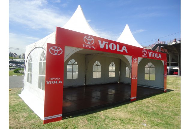 CARPA DE 4 METROS DE FRENTE